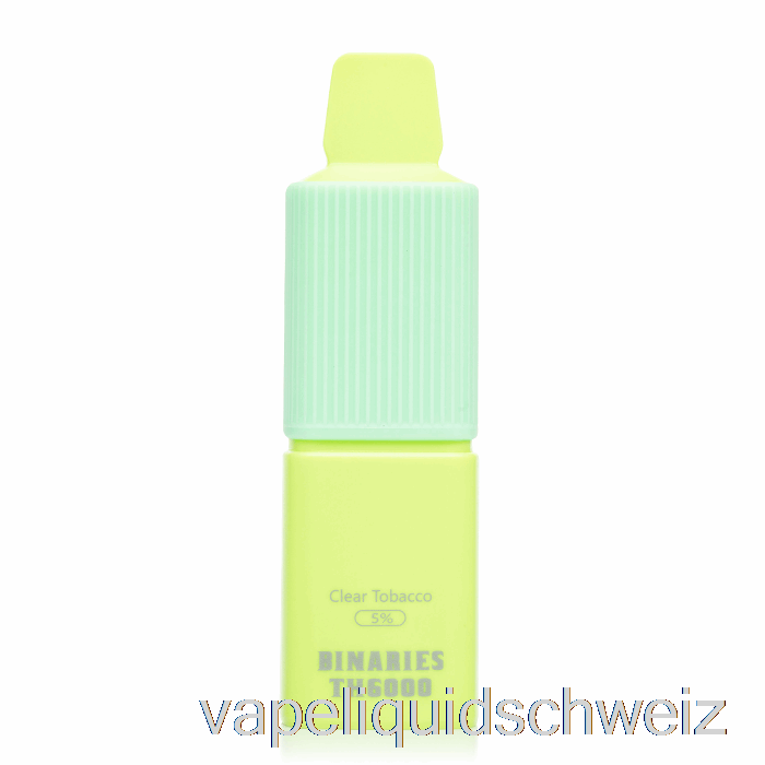 Horizon Binaries TH6000 Einweg-Tabak-Vape-Flüssigkeit E-Liquid Schweiz